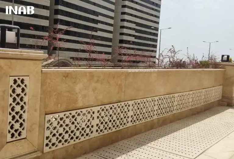 پنل طرح پیچک ۱۲۰*۶۰ – کد ۱۲۶۰۵۱ – grc/gfrc