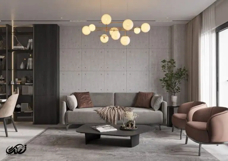 نمای بتن اکسپوز (چهار حفره) 60×60