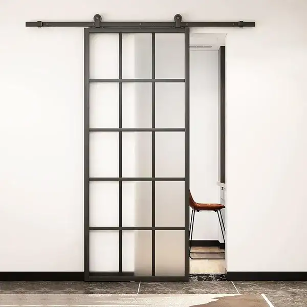 درب ریلی روکار  magic door 04