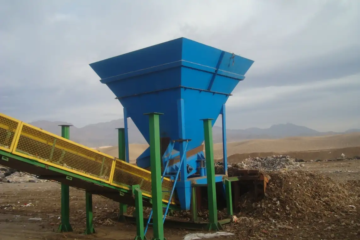 فیدر ویبره (Vibratory Feeder)