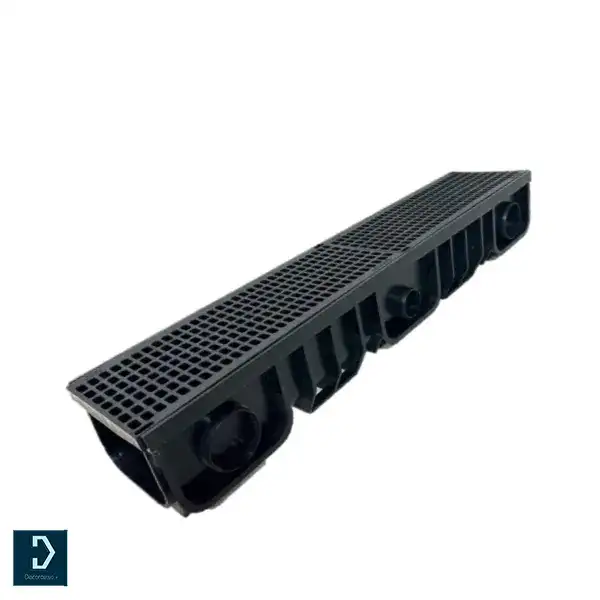گاتر پلی آمید تقویت شده مشکی 12*20 سانتی __ دکورا 2020 همراه مطمئن شما