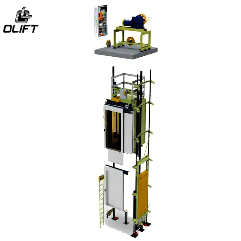 آسانسور تمام پک گیرلس (O- GEARLESS- PLUS) بدون موتورخانه