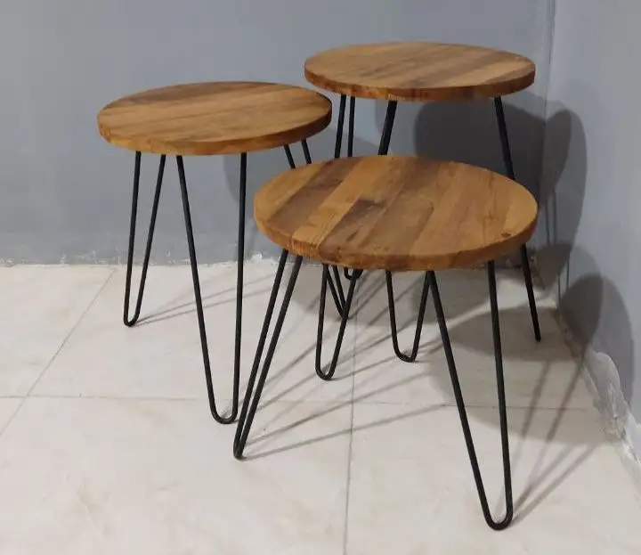 میز عسلی سه تیکه مدل تیگو کد 031