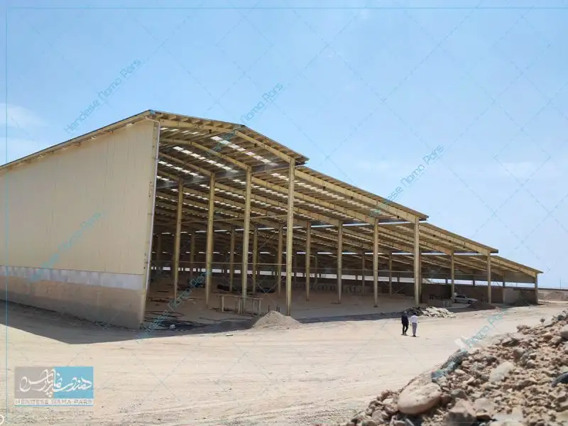 پروژه نمای اسپایدر کارخانه هلدینگ رضایی