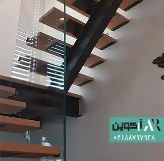 نرده شیشه ای فیکس پوینت