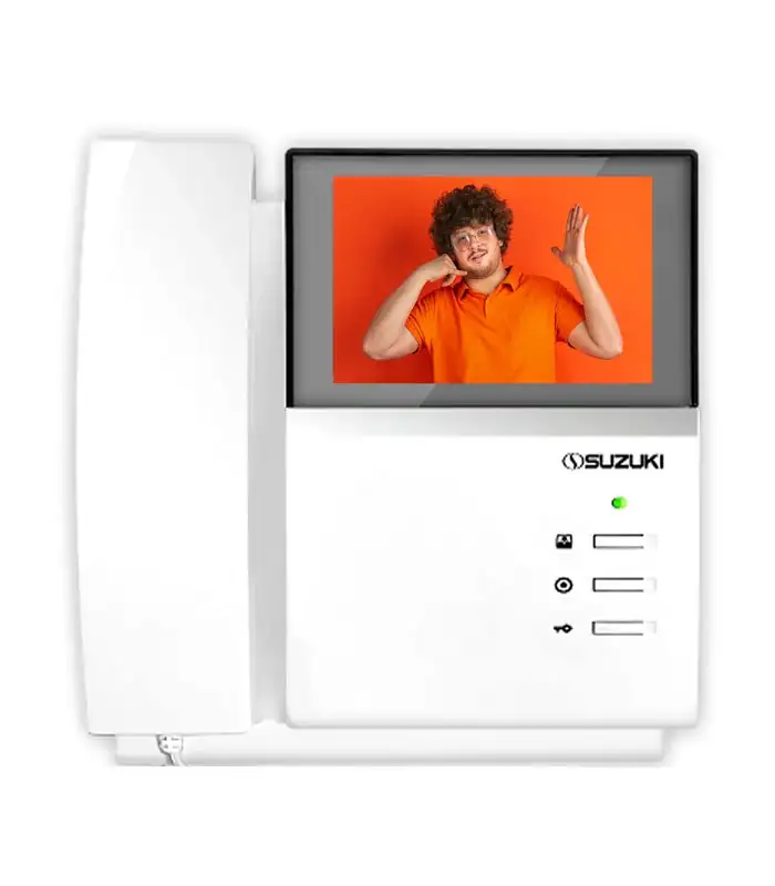 مانیتور آیفون تصویری سوزوکی SZ-423 (دو پنل-بدون حافظه)