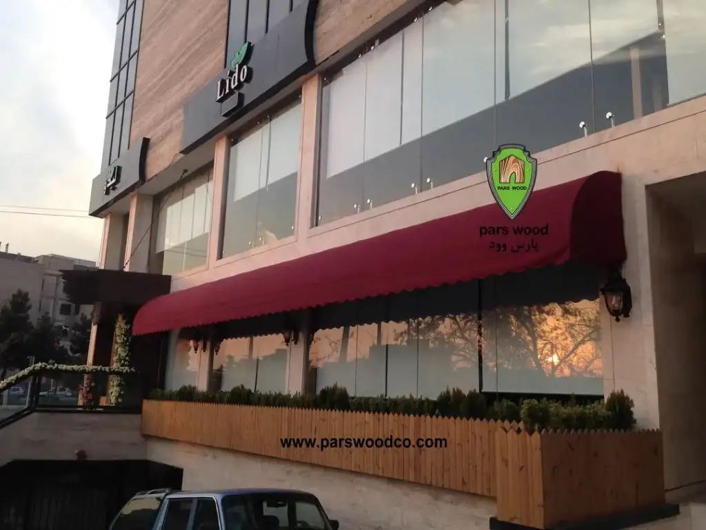 فلاورباکس ترموود مدل گلایل طرح طولی برند پارس وود