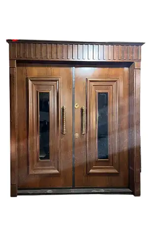 درب ضد سرقت چوبی کد 1128