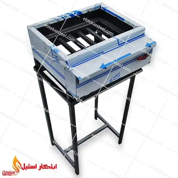 کباب پز گازی 40 سانتی ایستاده