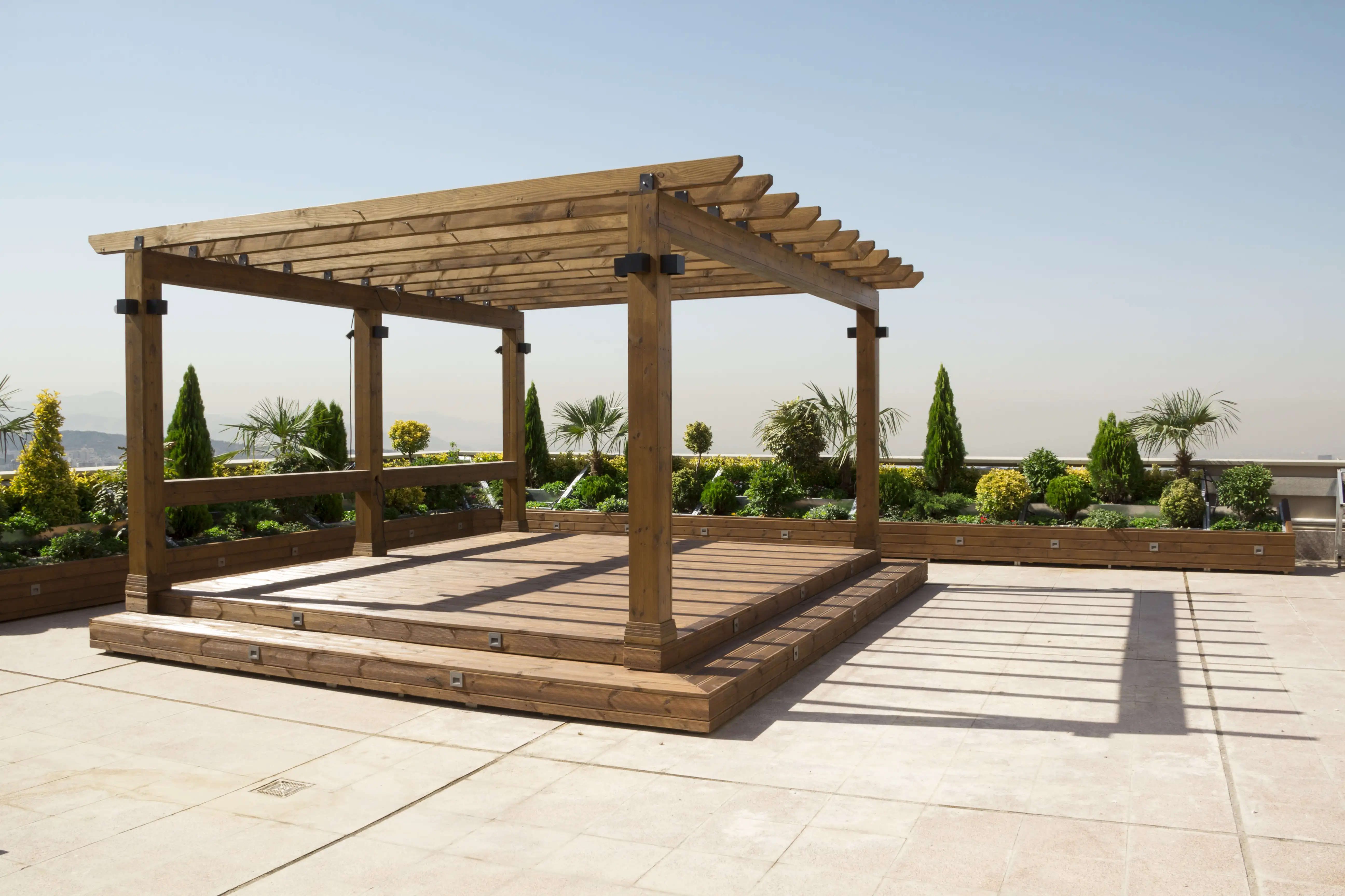 آلاچیق چوبی پرگولای