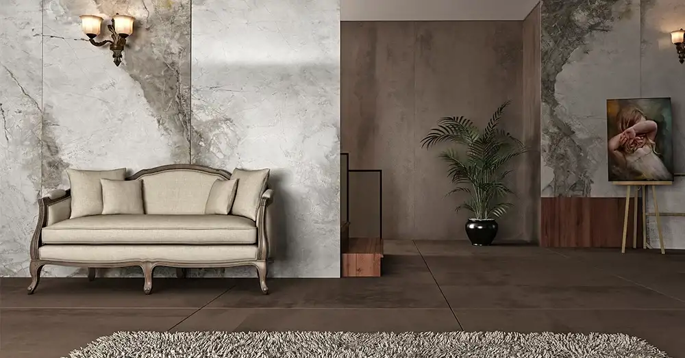 سرامیک گیگا طوسی پولیش پالرمو 120*240