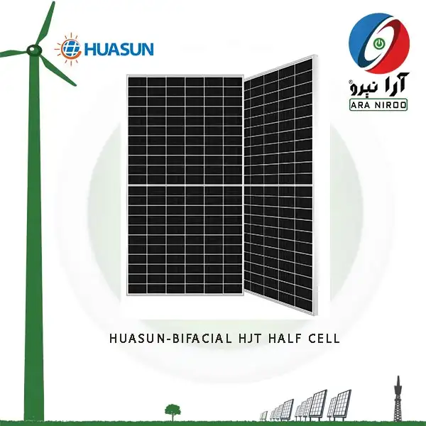 پنل خورشیدی 700 وات بایفشیال هوآسان HUASUN