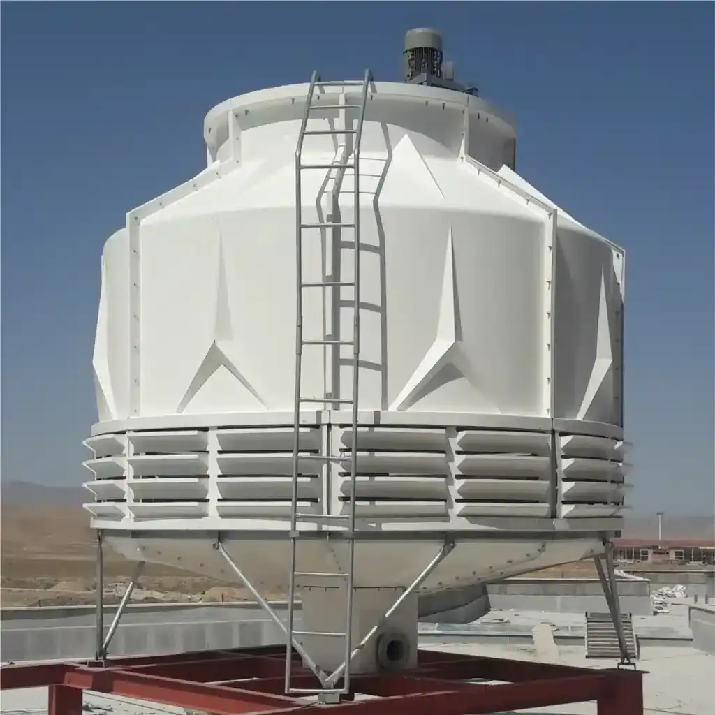 برج خنک کننده فایبرگلاس (مکعبی و مدور)
