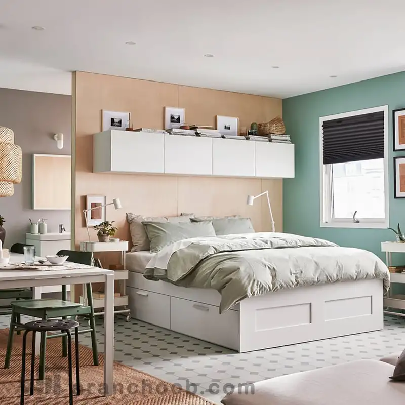 تخت خواب سفید