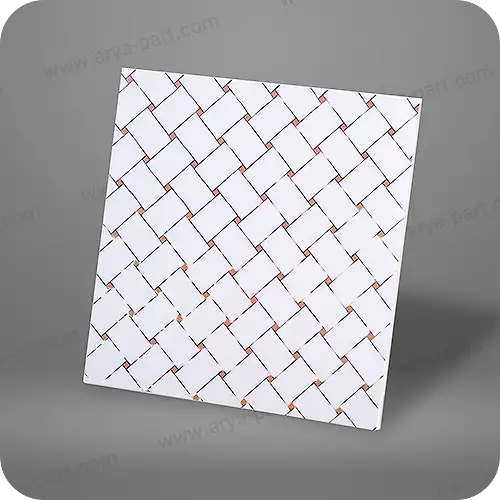 تایل پی وی سی PVC طرح حصیری