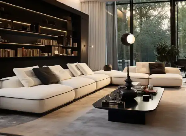کاناپه ال مدل آیسو__ مبلمان راحتی فرازنده