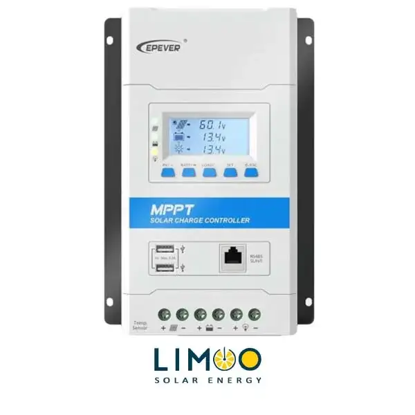 شارژکنترلر خورشیدی 40 آمپر MPPT برند Epever مدل TRIRON4210N-DS1