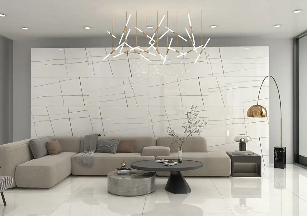 کاشی کیارا سفید فول پولیش نانو 120*60