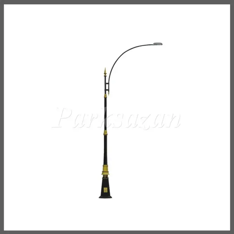 پایه چراغ دکوراتیو پارکی کد DB 04