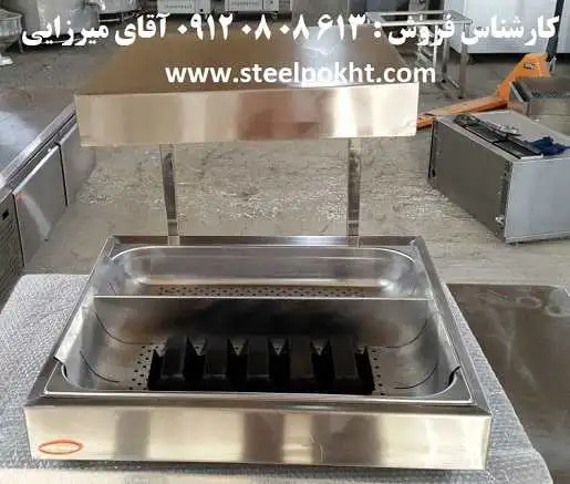 شوتینگ سیب زمینی و همبرگر