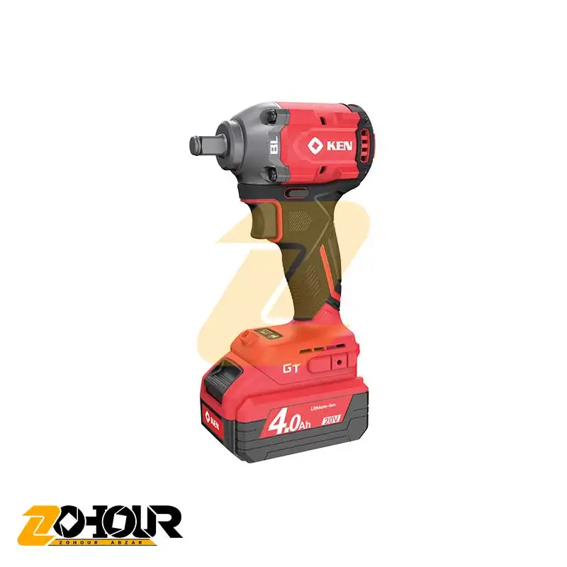 بکس شارژی 20 ولت کن براشلس مدل KEN BL7520-40B