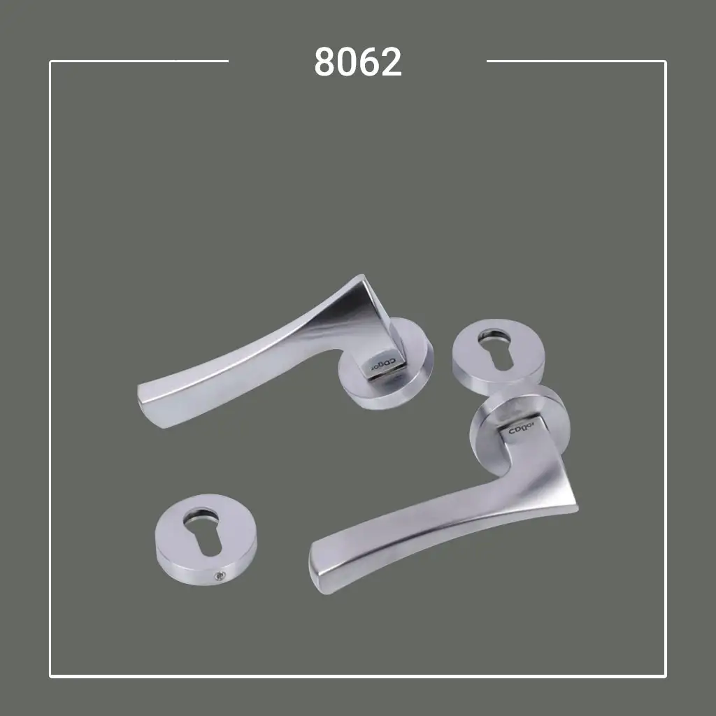 دستگیره درب silver کد 8062