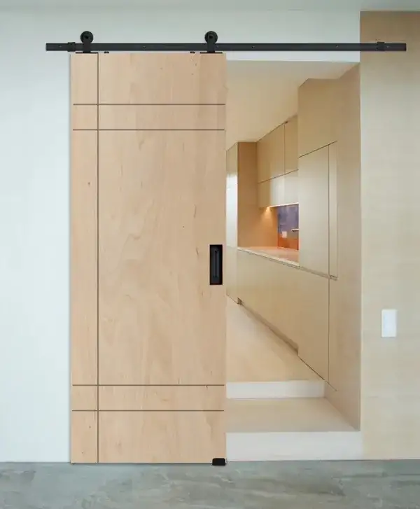 درب ریلی روکار magic door 05