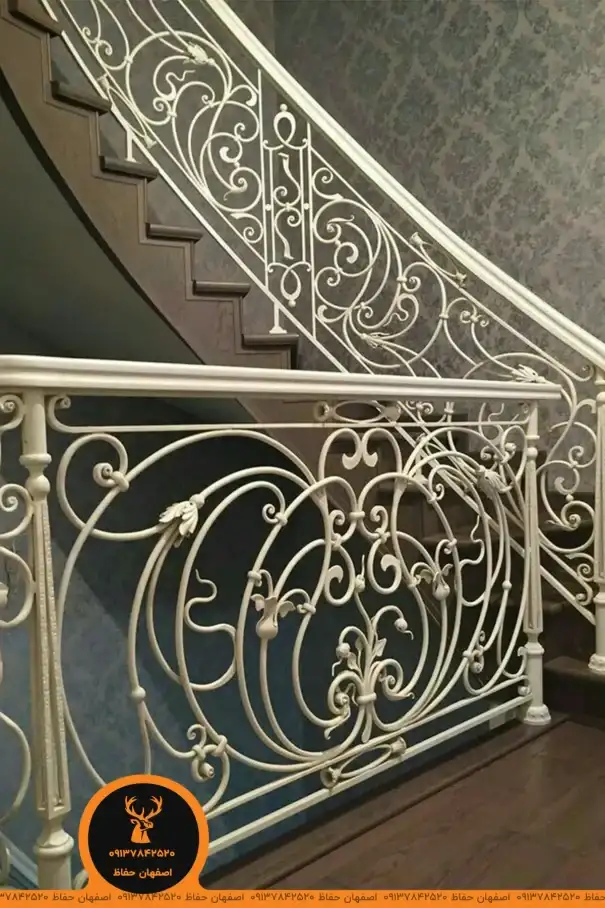 نرده راه پله کلاسیک