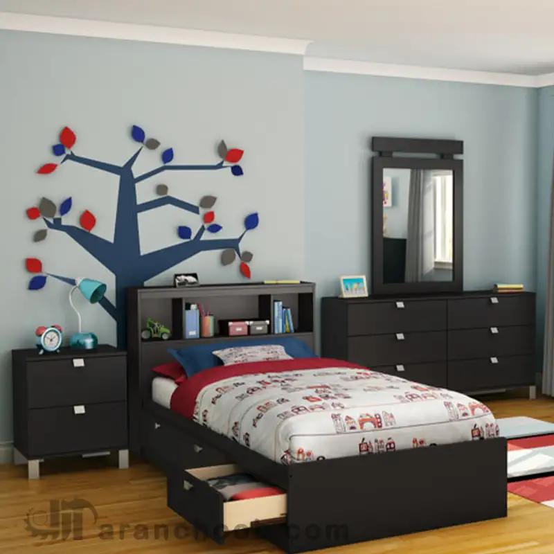 سرویس تخت خواب چوبی