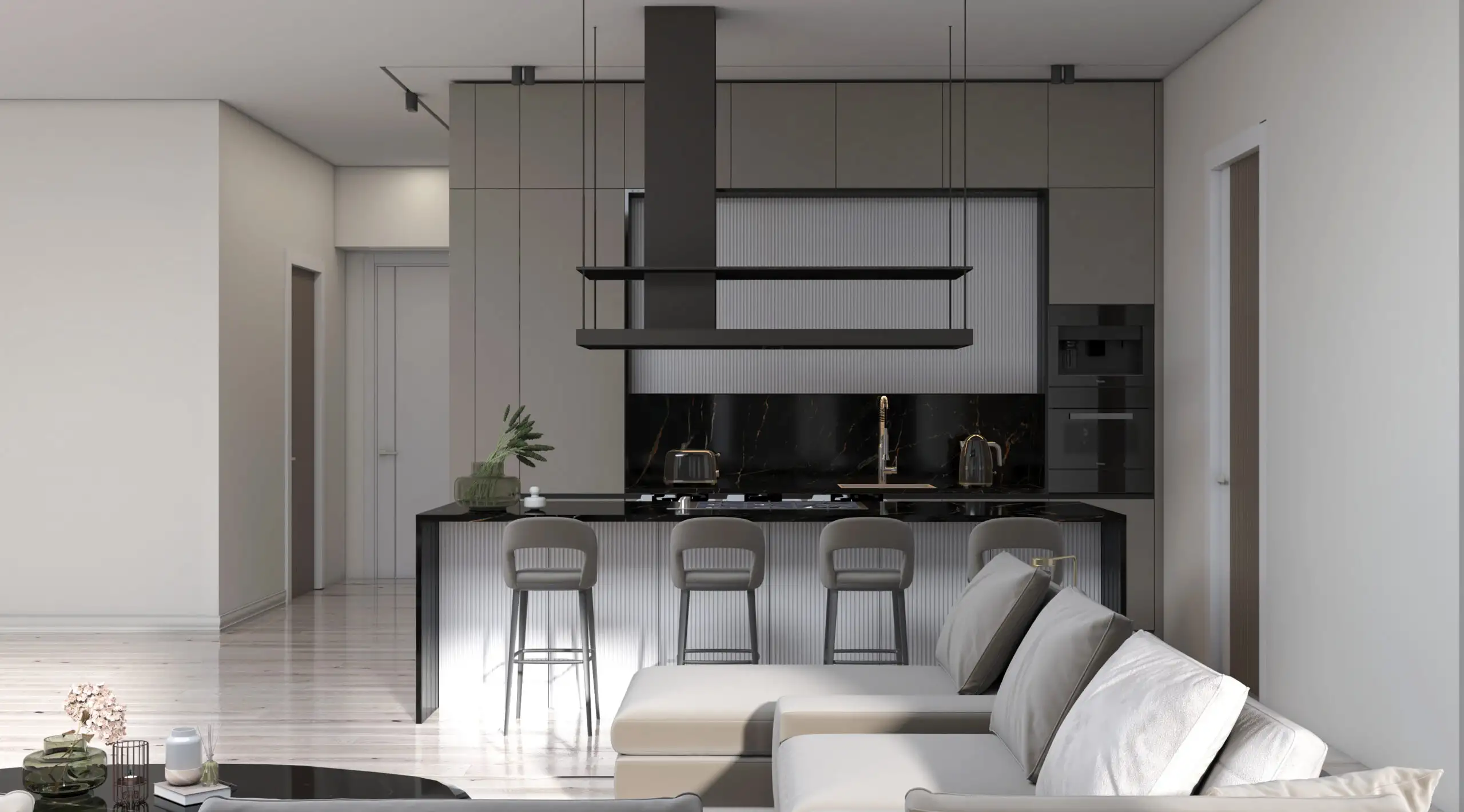 کابینت چوبی 114__ کابینت شیک و مدرن آلتن وود