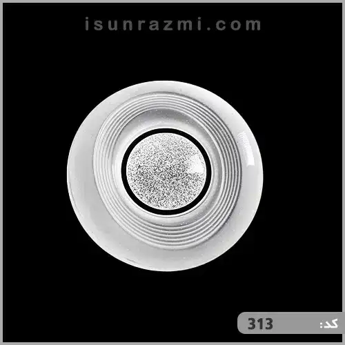 لامپ سقفی روکار مدل ۳۱۳ آیسان