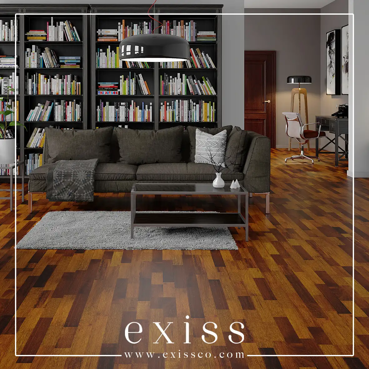 پارکت تمام چوب مهندسی کد EX658