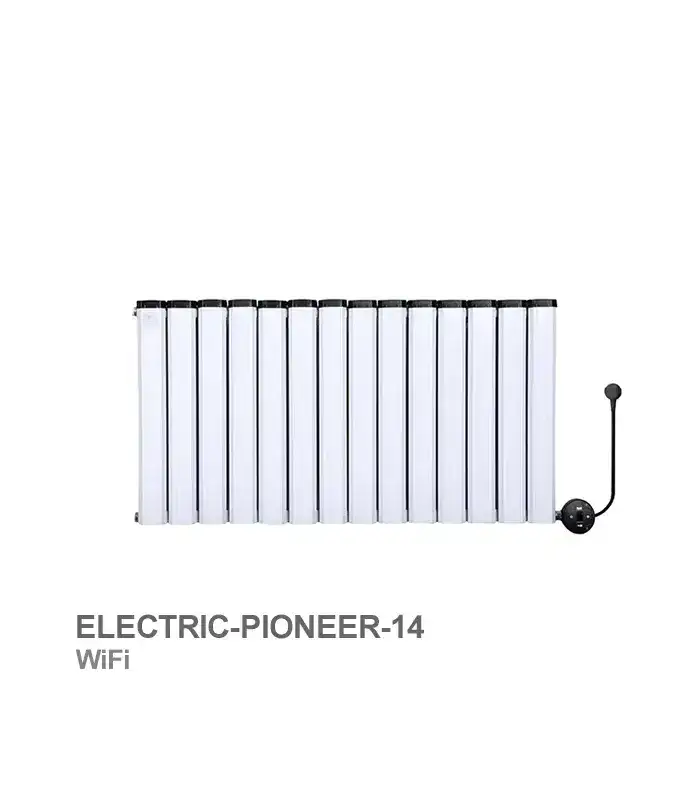 رادیاتور برقی آنیت مدل پایونیر سفید 14 پره المنت Wifi