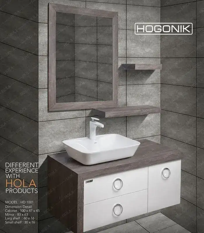 روشویی کابینتی هُلا HD1001