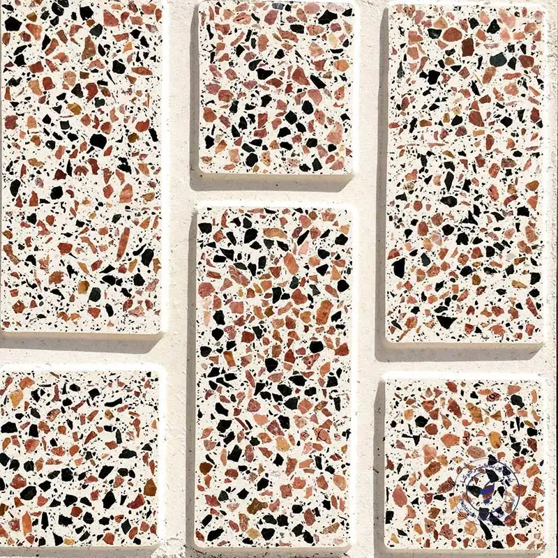 موزائیک آجرنمای سه سنگ