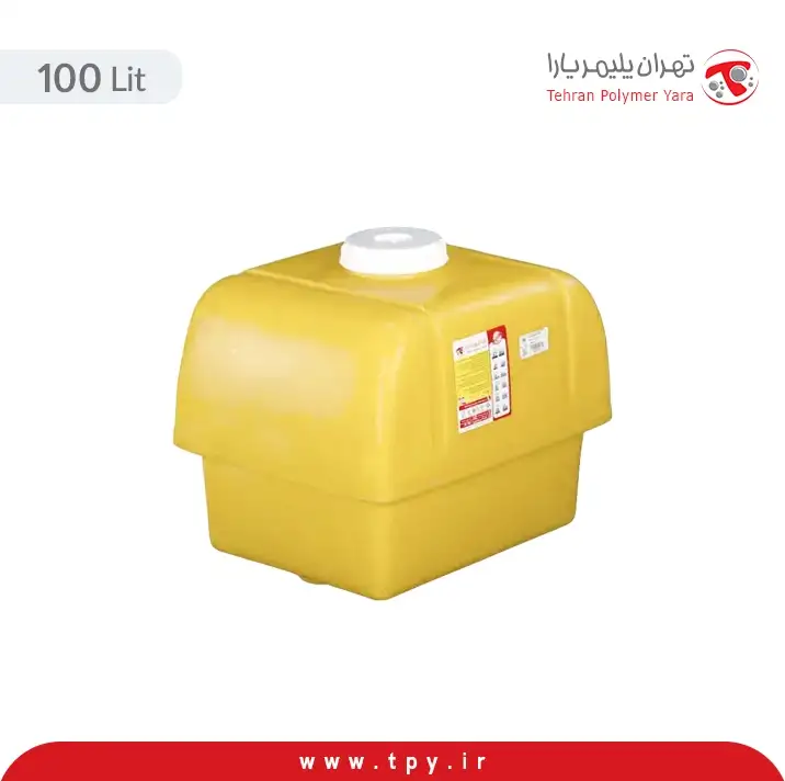 مخزن سمپاش 100 لیتری دو طبقه تک لایه