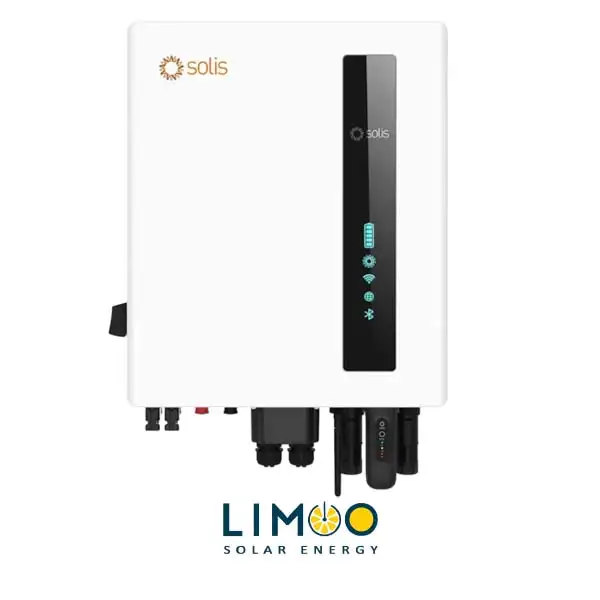 اینورتر هیبریدی 4.6Kw تک فاز Solis مدل S6-EH1P4.6K-L-EU