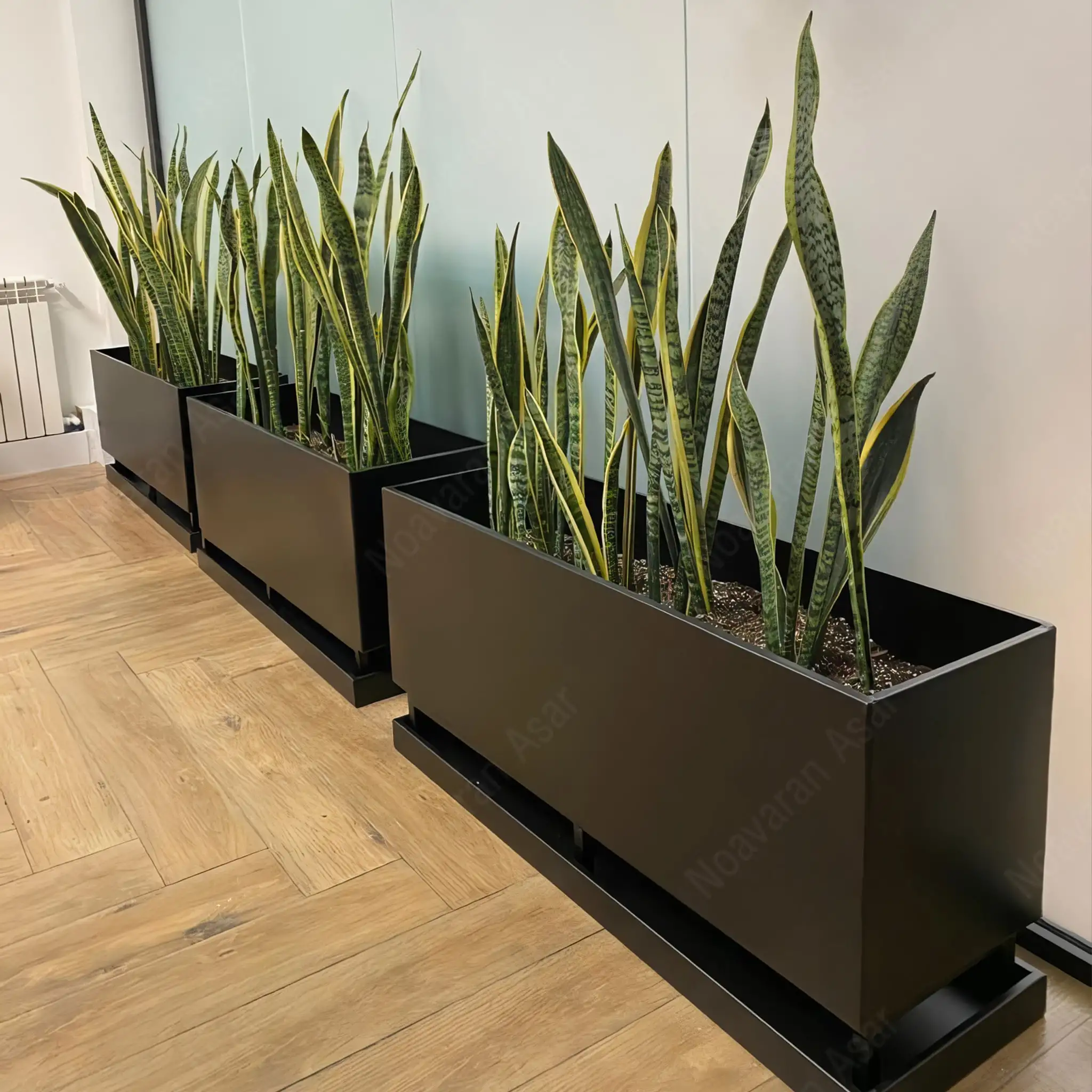 فلاور باکس گالوانیزه 45*30*95