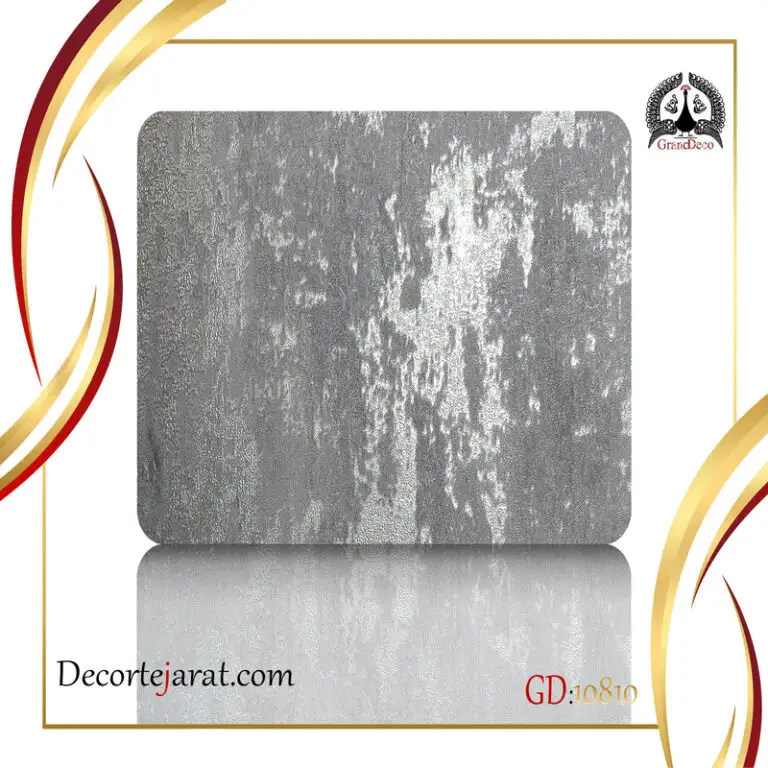 کاغذ دیواری پتینه خاکستری GD10810 __ دکورتجارت، مرکز تخصصی دکوراسیون