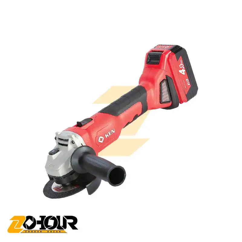 مینی فرز شارژی براشلس کن 20 ولت مدل KEN BL9125-40C