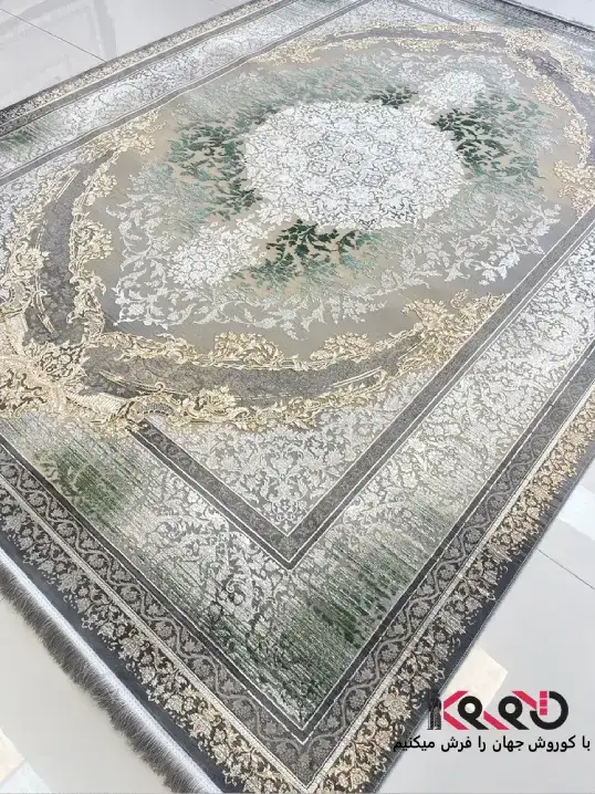 فرش وینتیج 1200 شانه طرح نیواد
