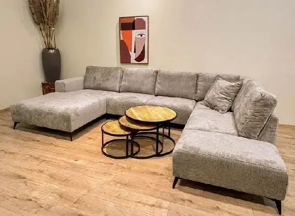 کاناپه ال مدل ژیگو__ مبلمان فرازنده