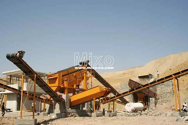 خط تولید و دانه بندی شن و ماسه مدل: MSL02