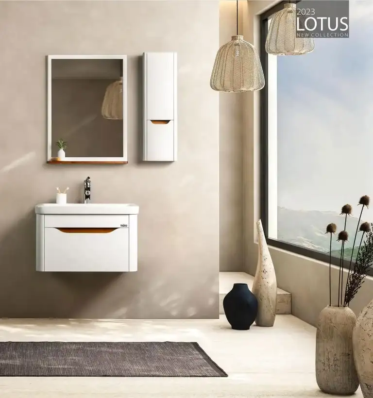 کابینت و روشویی طرح مدرن کوئین QUEEN 700 ابعاد 46 * 70 سانتیمتر