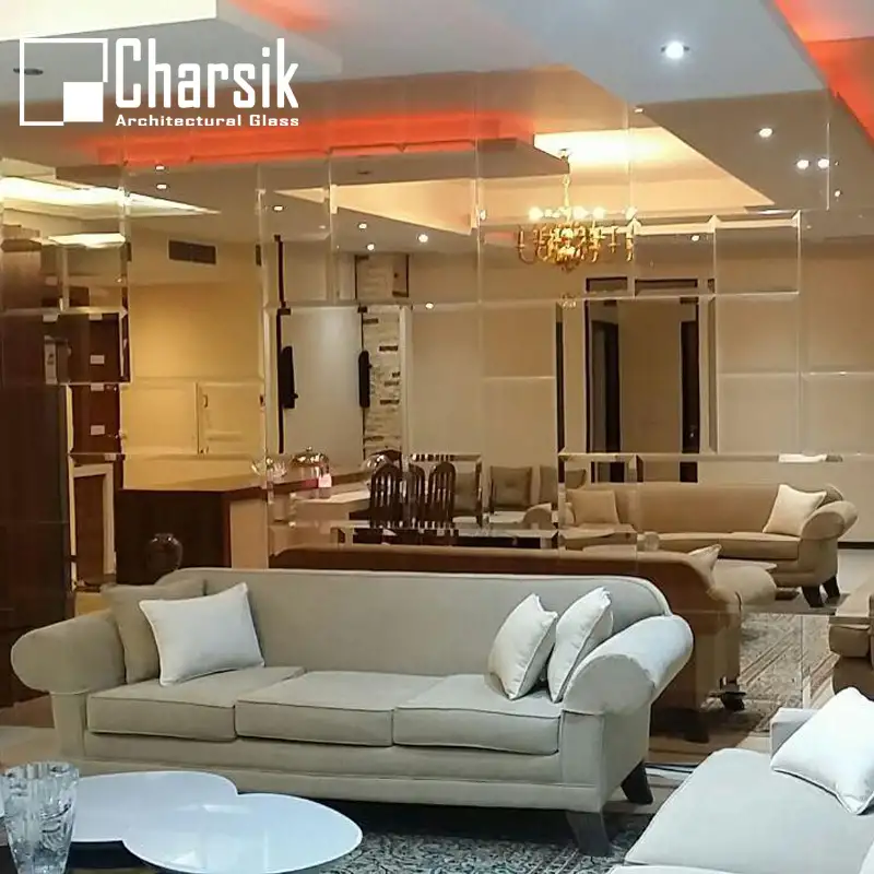 آینه تراش دار دیواری، طرح ترکیبی چارسیک __ چارسیک، طرحی نو ؛ نگاهی نو