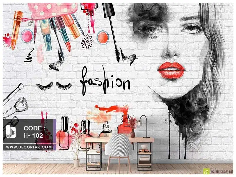 پوستر دیواری آرایشگاه زنانهH-102