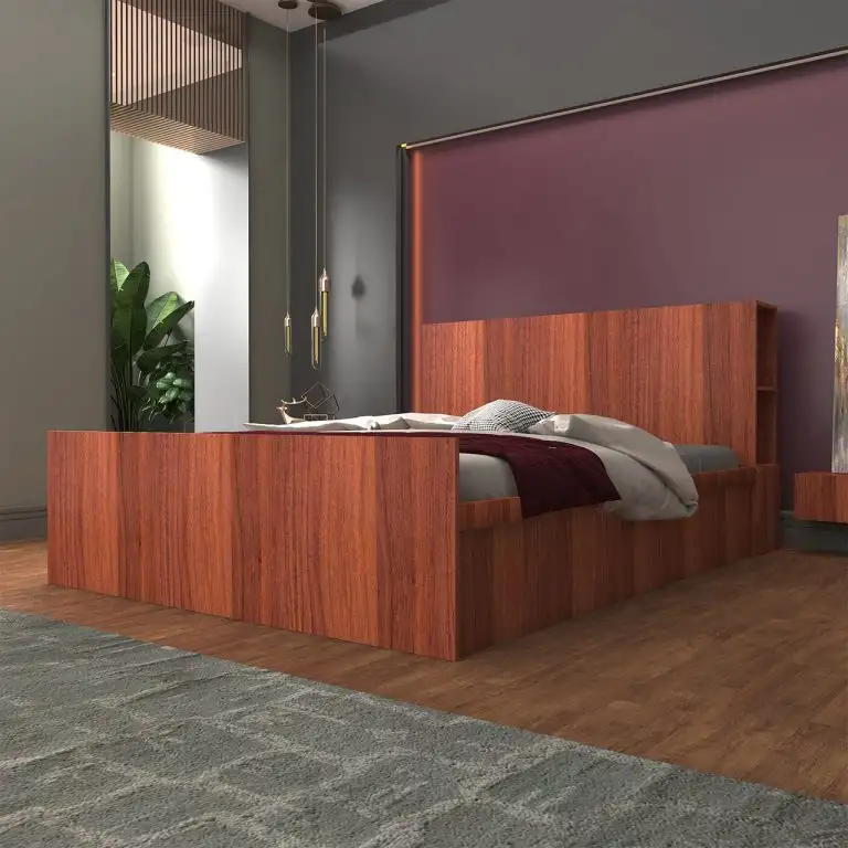 تخت خواب دونفره اعیان مدل FH419 سایز 160×200 سانتی متر