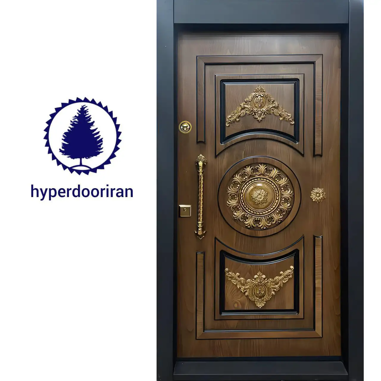 درب ضد سرقت مدل نیلوفر (HZ-49)