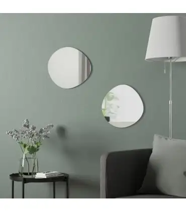 آینه دکوراتیو ایکیا مدل VALNOTSTRAD اندازه 36×37 سانتیمتر __ مبلمان، لوازم خانه و آشپزخانه مبلک