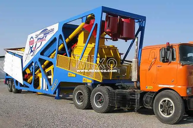 بچینگ پلانت موبایل (بچینگ سیار) مدل: MTW470